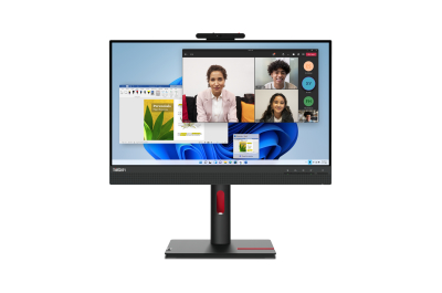 Lenovo ThinkCentre Tiny-In-One 24 Gen 5 LED display 60.5 cm (23.8") 1920 x 1080 pixels Full HD Touchscreen Black