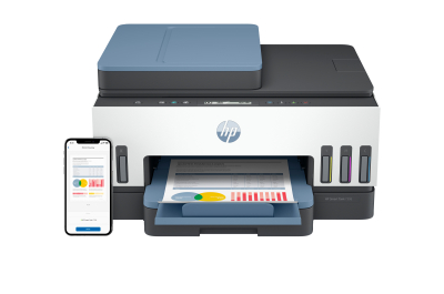 HP Smart Tank 7306 Wireless All-in-One Color Printer, Two-sided printing; Copier, Scanner