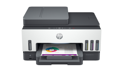 HP Smart Tank 7605 Wireless All-in-One Color Printer, Two-sided printing; Copier, Scanner