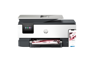 HP OfficeJet Pro 8122e Wireless All-in-One Color Printer, Instant Ink; Two-sided printing