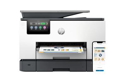 HP OfficeJet Pro 9130b Wireless All-in-One Color Printer, Two-sided printing; Copier, Scanner