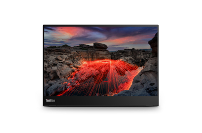 Lenovo ThinkVision M14t Gen 2 LED display 35.6 cm (14") 2240 x 1400 pixels 2.2K Touchscreen Black