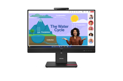 Lenovo ThinkVision T24D-4v LED display 60.5 cm (23.8") 1920 x 1080 pixels Full HD Black