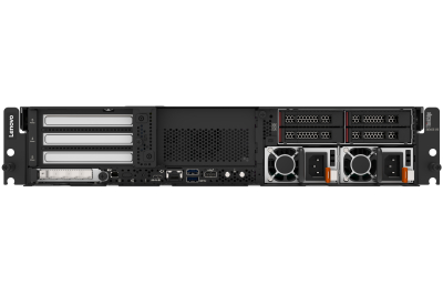 Lenovo ThinkEdge SE455 V3 server Rack (2U) AMD EPYC 8124P 2.45 GHz 32 GB DDR4-SDRAM 1100 W