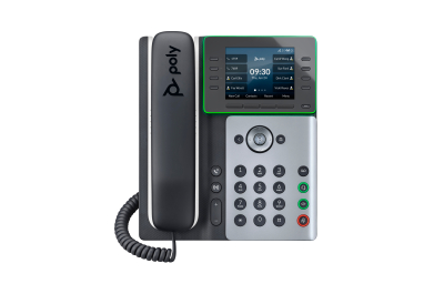 HP Poly Edge E350 IP Phone and PoE-enabled
