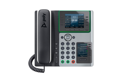 HP Poly Edge E450 IP Phone and PoE-enabled