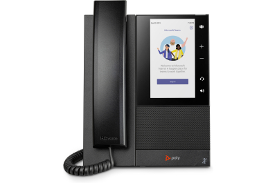 Poly CCX 500 Business Media Phone for Microsoft Teams and PoE-enabled