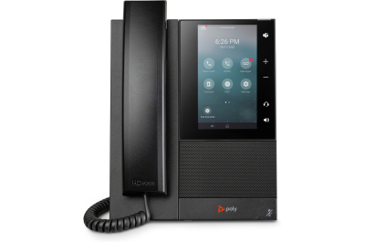 HP Poly CCX 500 Business Media Phone with Open SIP and PoE-enabled