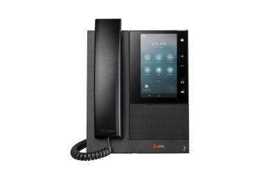 HP Poly CCX 505 Business Media Phone with Open SIP and PoE-enabled