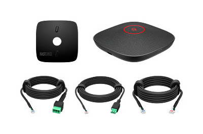 HP Studio A2 Black Table Microphone w/ Mounting Plate I/O cables TAA