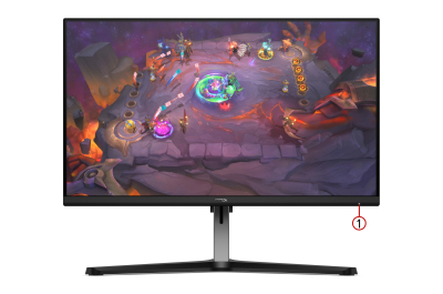 HP HyperX OMEN24eFHD144HzGamingMNT EMEA-INT computer monitor 60.5 cm (23.8") Full HD LCD